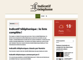 Indicatif Telephonique De La France Au Canada