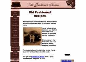  Fashion Recipe on Old Fashioned Recipes Websites And Posts On Old Fashioned Recipes