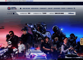 Picture Singapore Government on Singapore Police Force Websites And Posts On Singapore Police Force